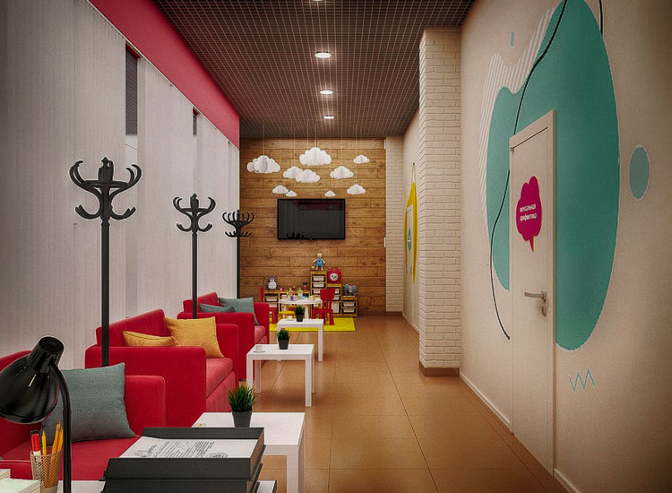 Hospital corridor